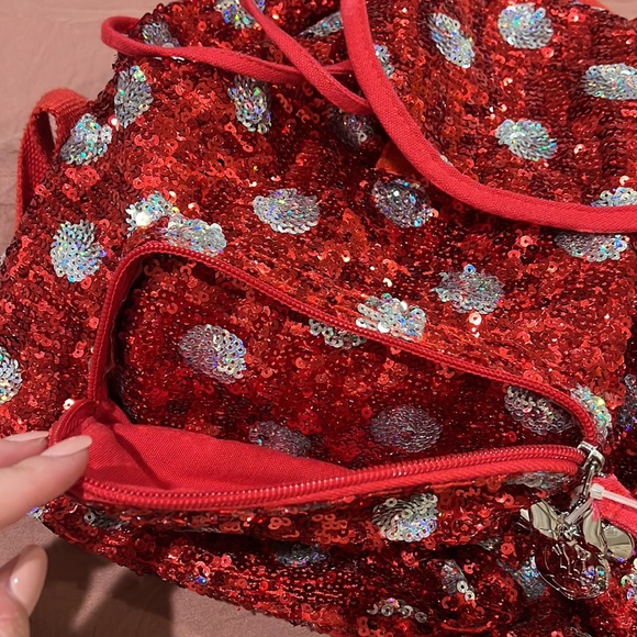 MINNIE MOUSE DISNEY SEQUIN Beaded BAG - Picture 5 of 5